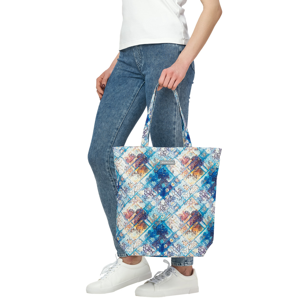 Сумка-шоппер на молнии ErichKrause® 14L Sky Dream