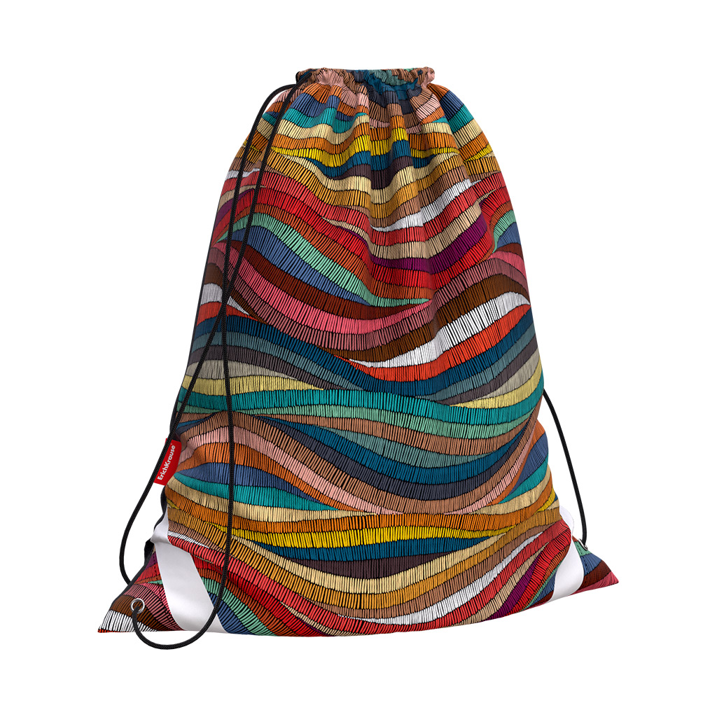 Мешок для обуви ErichKrause® 365x440мм Mosaic