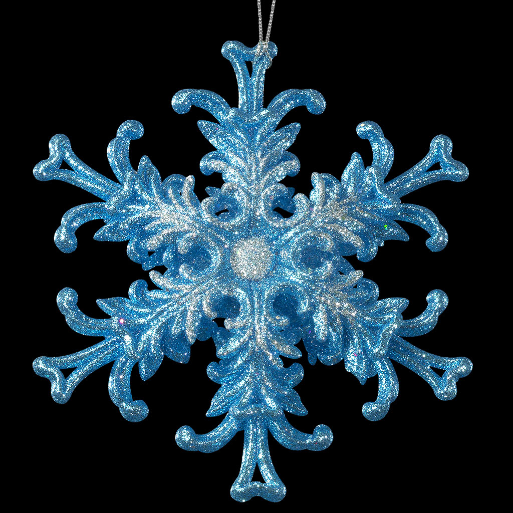 Украшение ErichKrause Снежинка звездная 12см