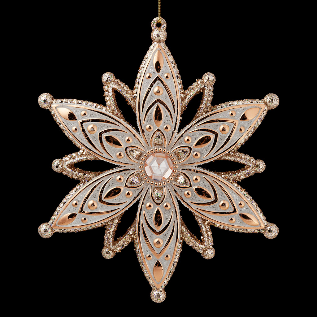 Украшение ErichKrause Decor Снежинка королевская 14см