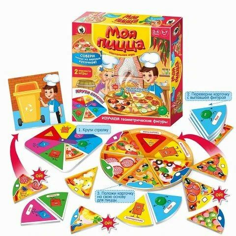 Игра настольная "Моя пицца" 3+