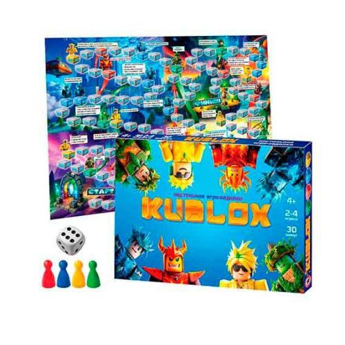 Игра с фишками 420*594мм "Kublox" в коробке 6+