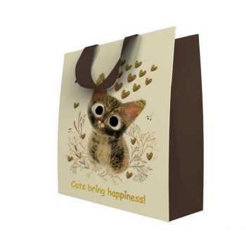 Пакет подар. бумажн. 25*32,4*13 см 210гр/м2 Love me