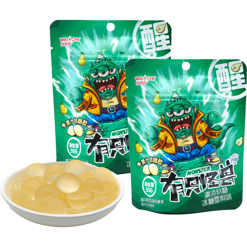 Мармелад охлаждающий 55гр. /уп.10 шт./, груша