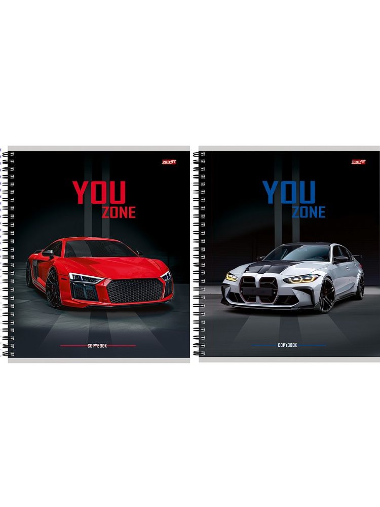 Тетрадь А5  96л кл. гребень Проф-Пресс "Красивые автомобили - 6"