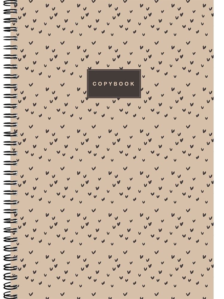 Тетрадь А4  96л кл. гребень Проф-Пресс "Минималистичная абстракция"