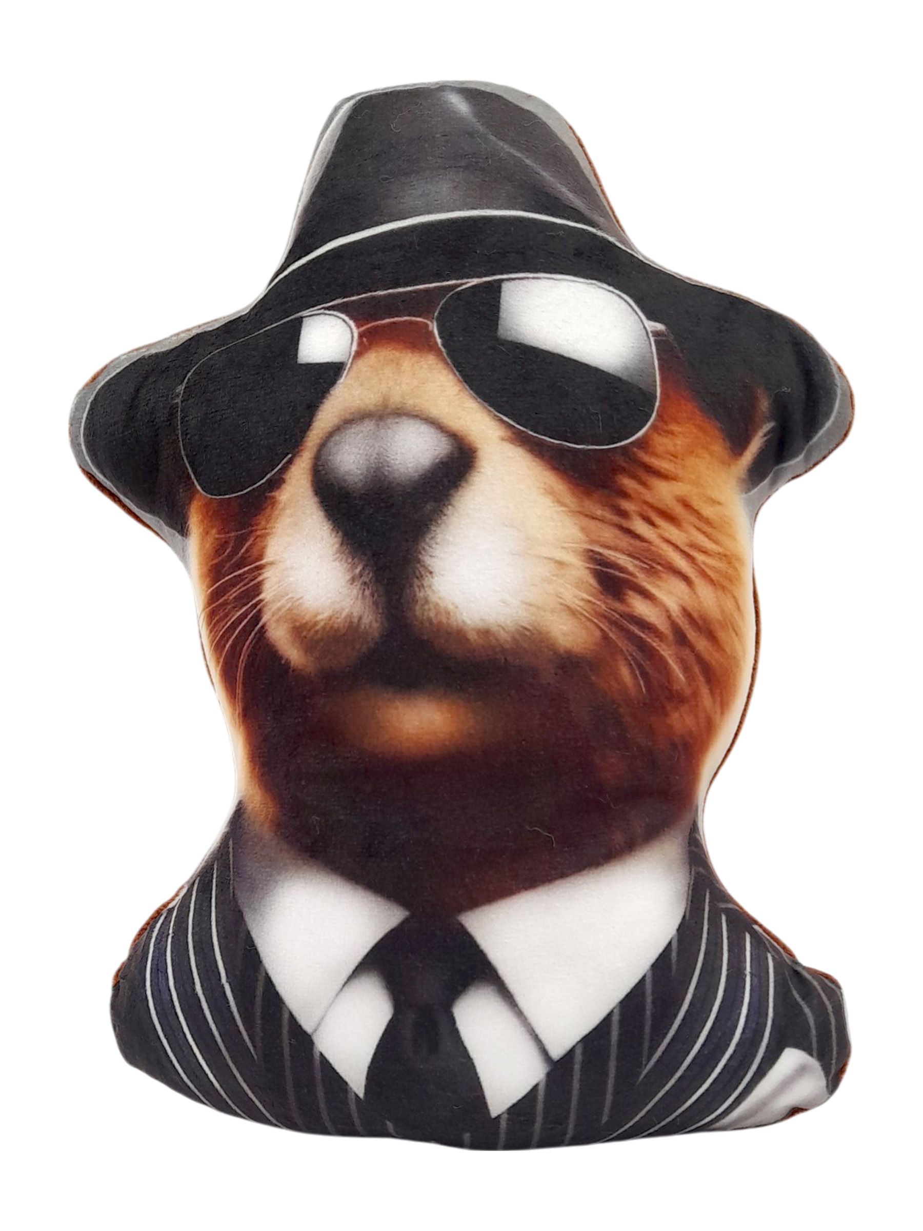 Игрушка антистресс 29см "Итальяно бандито (бобр)"