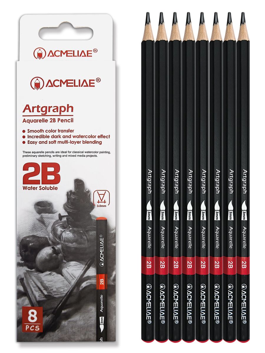 Карандаш  ACMELIAE Artgraph  2B акварельный