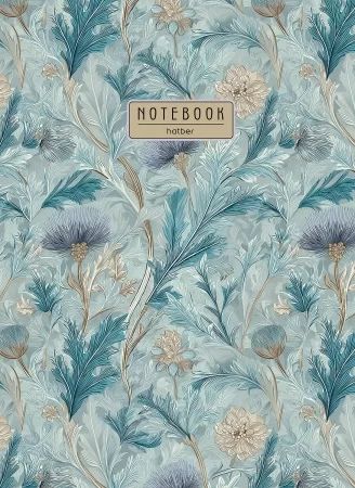 Тетрадь А4 7БЦ  80л кл. сшивка Hatber "Флоранс" глянц.лам.5цв.блок, запеч.форз.