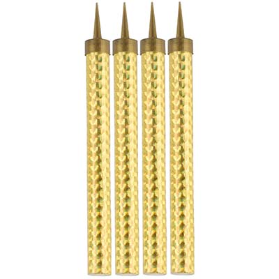 Свечи для торта - Фонтан, 17,5см  60сек. 4шт