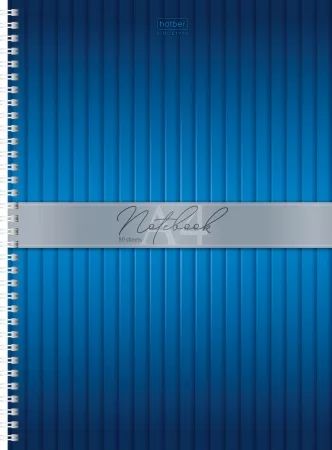 Тетрадь А4 7БЦ  80л кл. гребень Hatber "PLISSE" глянц.лам., перф.на отрыв