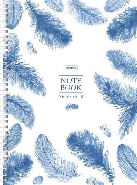 Тетрадь А4 7БЦ  96л кл. гребень Hatber "Красота и легкость" мат.лам., перф.на отрыв