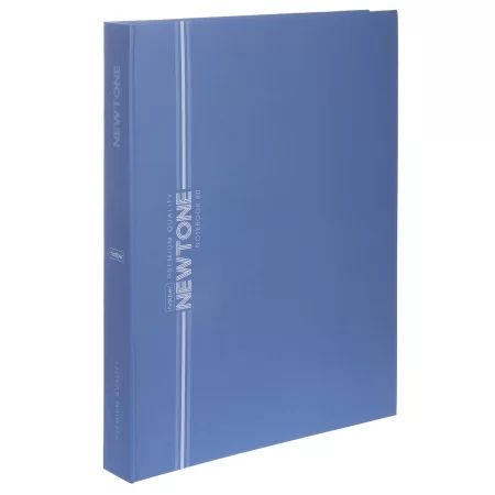 Тетрадь  А4  80л кл. на кольцах Hatber "NEWtone PASTEL. Чернильное небо" софт-тач