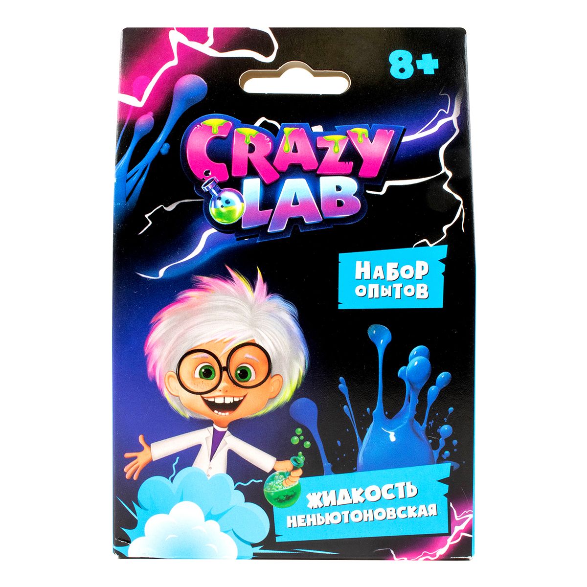 Набор для опытов Crazy Lab "Неньютоновская жидкость"