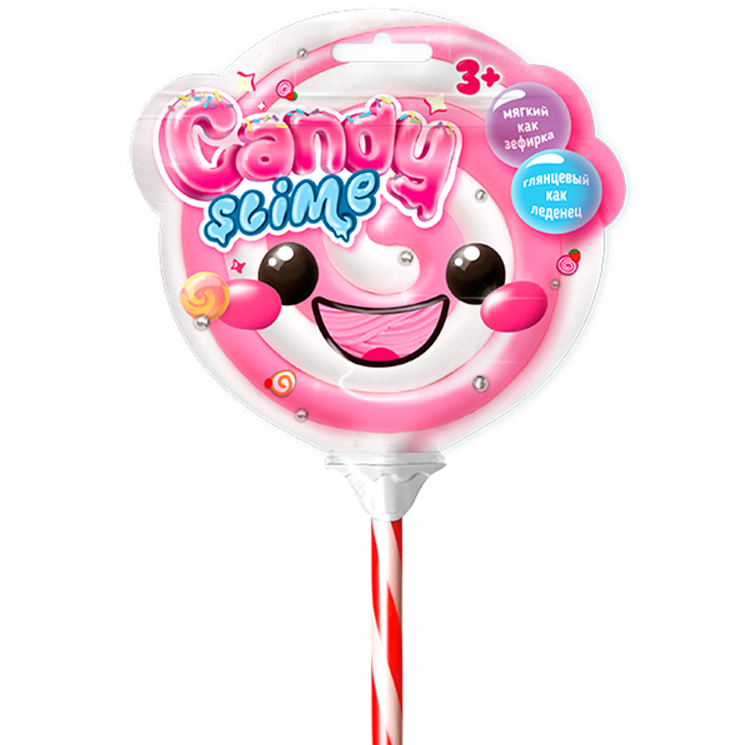 Слайм 100гр "Candy Slime" розовый