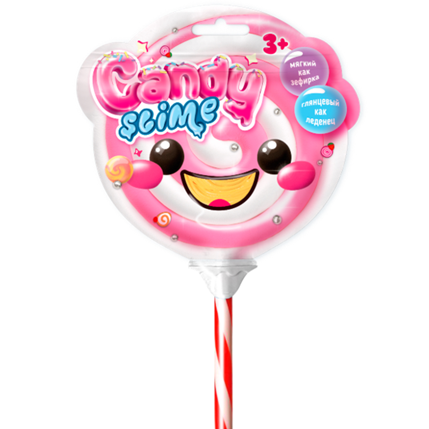 Слайм 100гр "Candy Slime" желтый