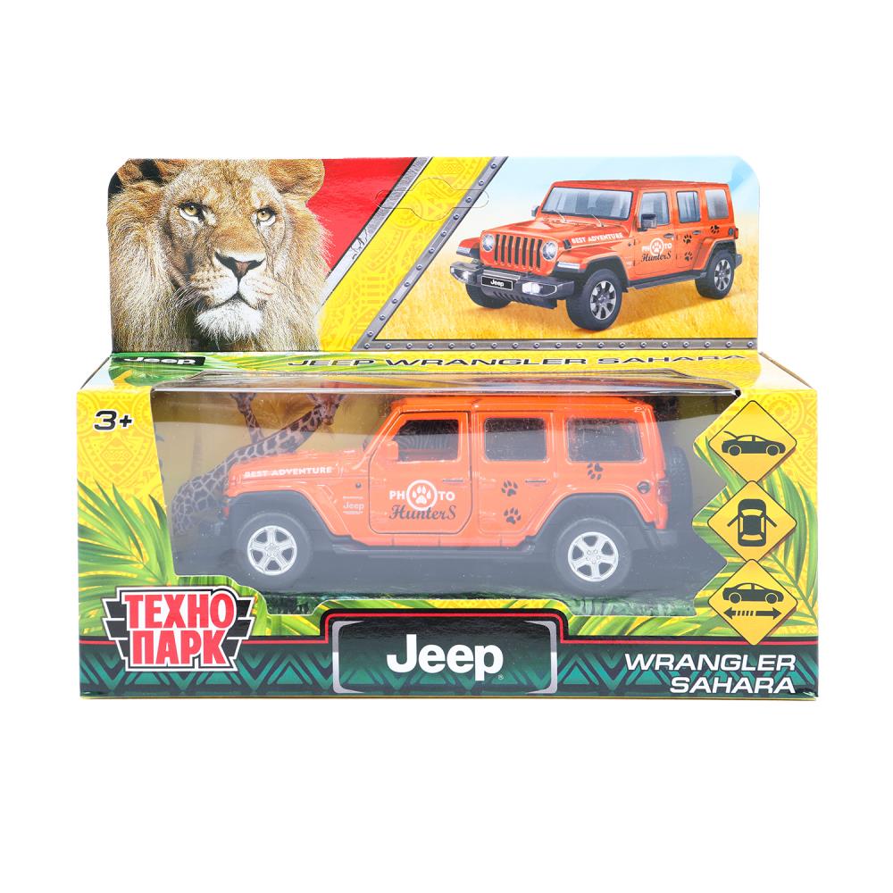 Машинка металл. 12см "Jeep Wrangler Sahara. Сафари" инерционный механизм