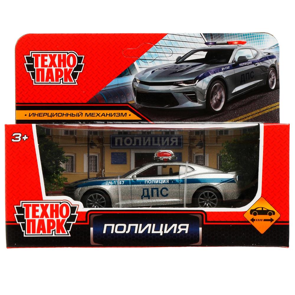 Машинка металл. 11см "Полиция" инерционный механизм