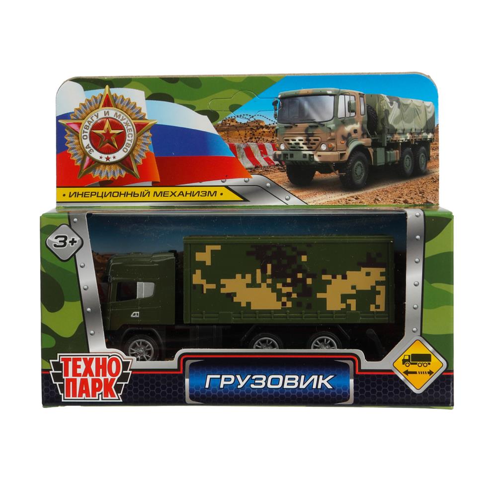 Машинка металл. 11см "Грузовик" инерционный механизм