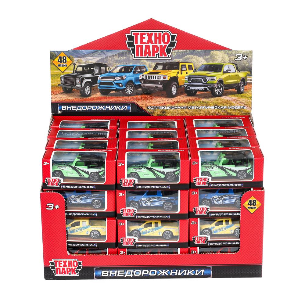 Машинка металл.  7см "Внедорожник"