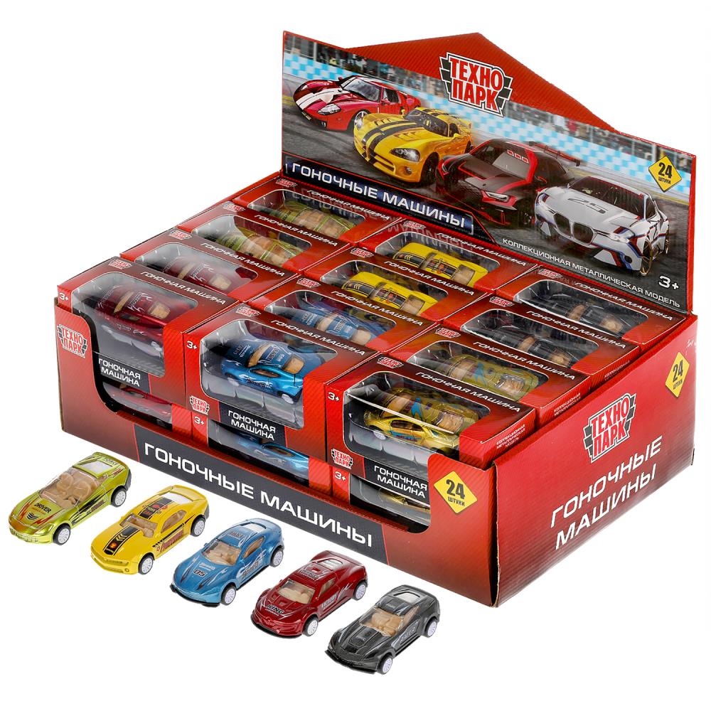 Машинка металл.  7см "Гоночные машины"