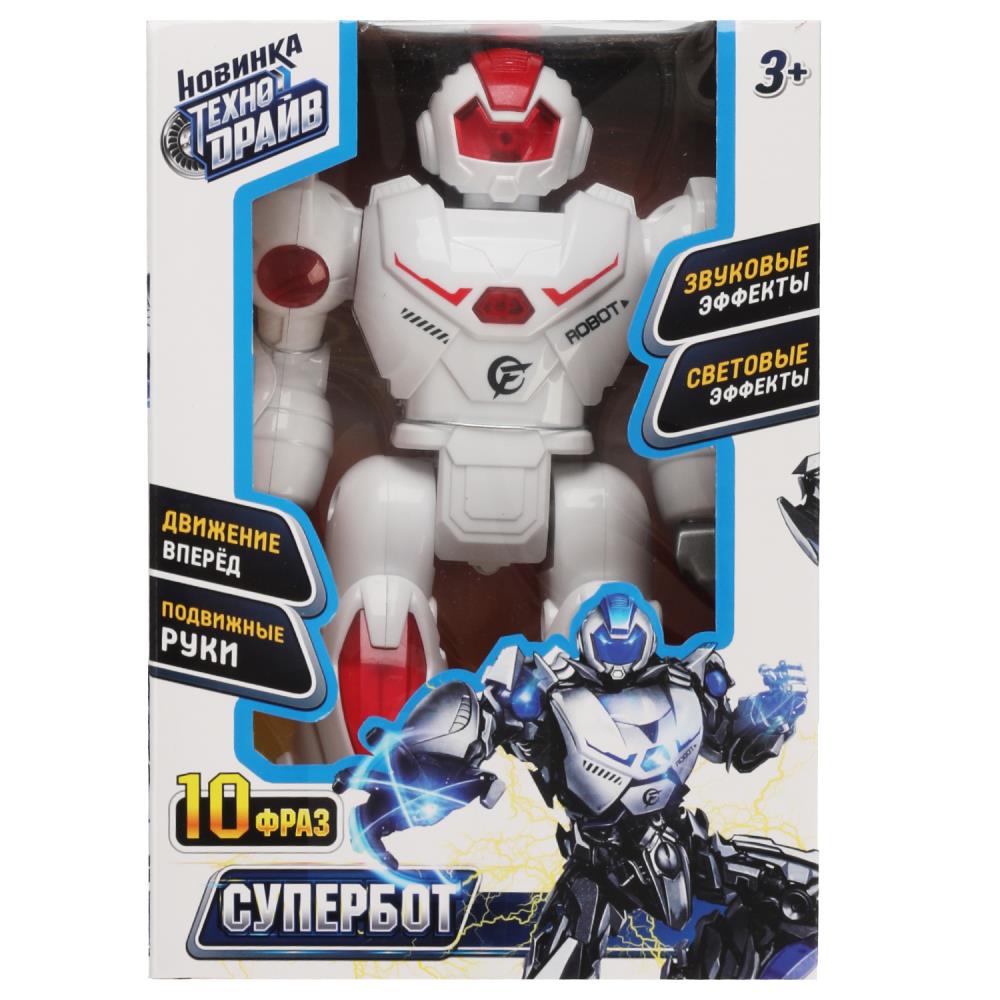 Робот 23см "Супербот" свет/звук, движение