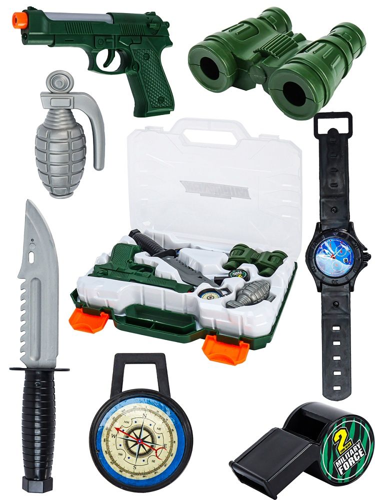 Игровой набор "Военный" 7 предметов