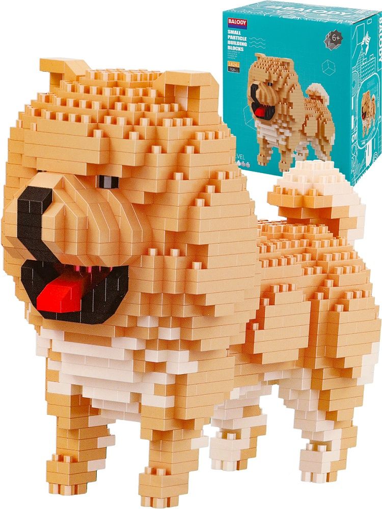 Конструктор пластм. Balody "Чау-чау" 768 дет.