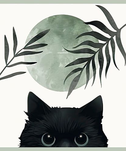 Тетрадь А5 48л кл. ПЗБМ "Котовство" софт-тач