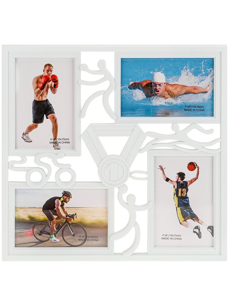 Фоторамка на 4 фото 10*15см  Сила