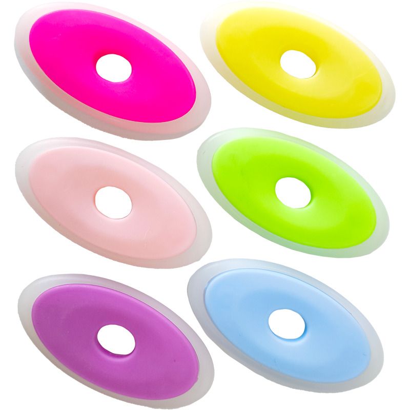 Ластик deVENTE "School" 50*25мм, овальный, для гелевых стираемых чернил