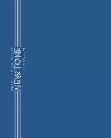 Тетрадь А5  96л ЛИН. Hatber "NEWtone PASTEL. Чернильное небо" софт-тач