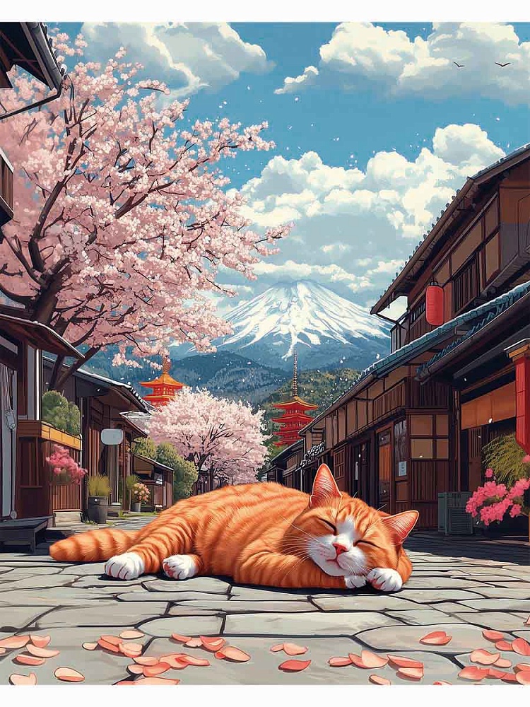 Картина по номерам на холсте 40*50см "Котик на солнышке"