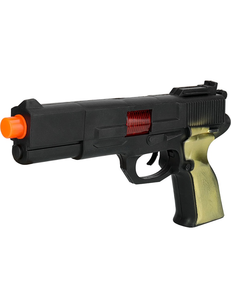 Игрушка пистолет-трещотка 30см