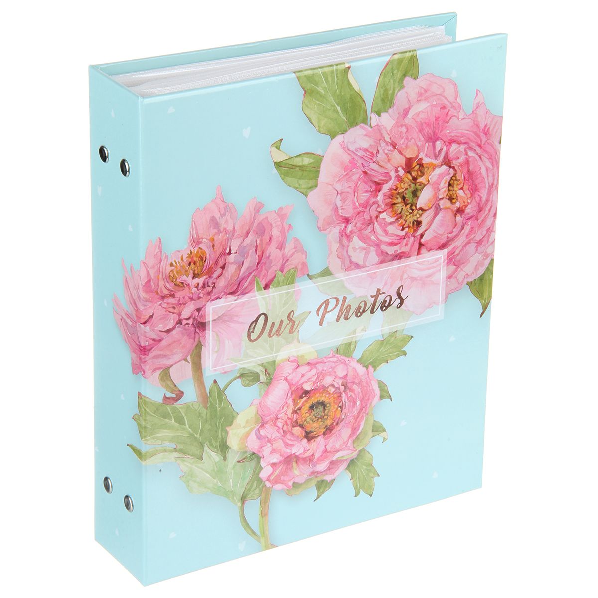 Фотоальбом 200 фото 10*15см Flowers