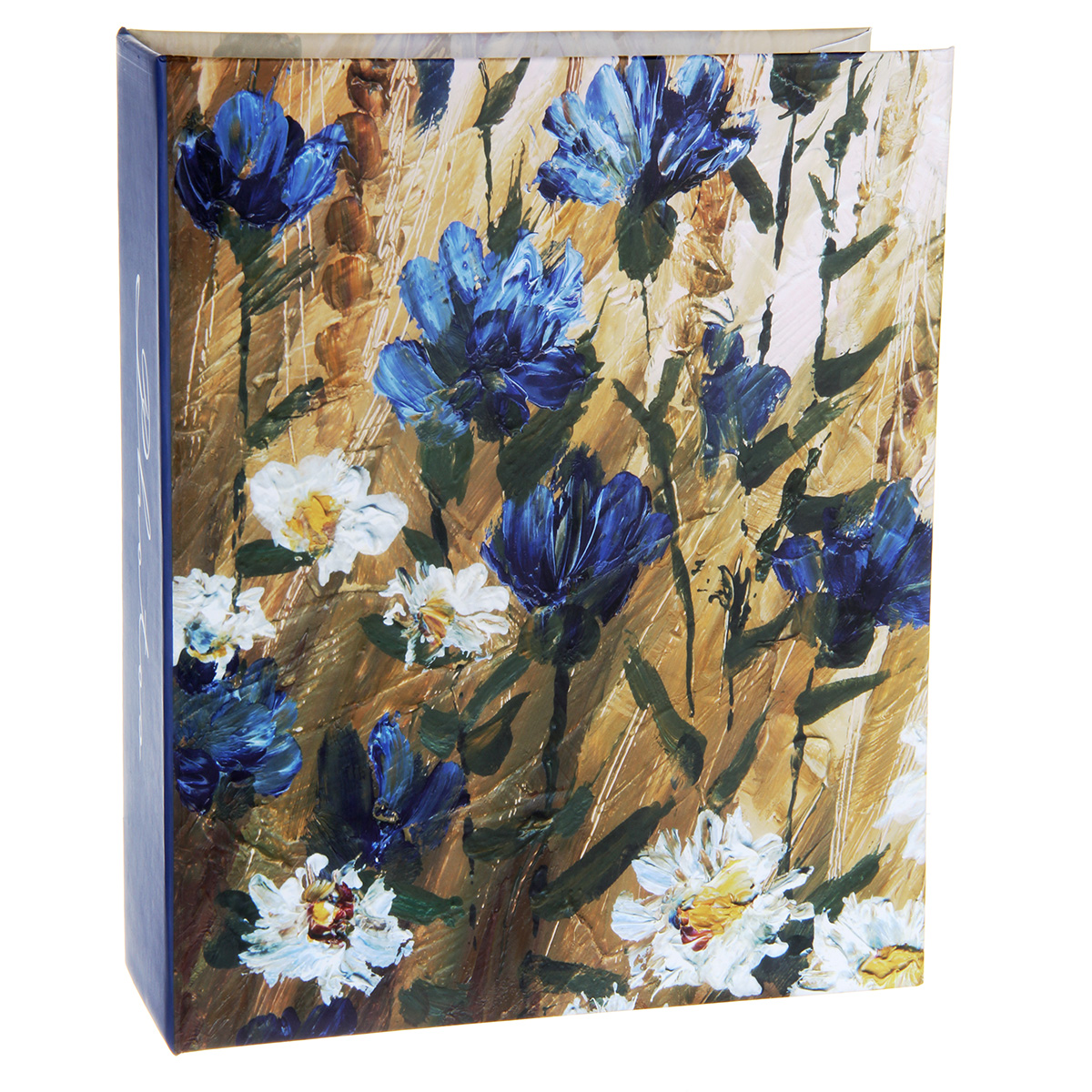 Фотоальбом 304 фото 10*15см Васильки, ромашки