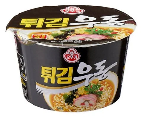 Лапша быстрого приготовления со вкусом морепродуктов "Тэгим Удон" 110гр./банка