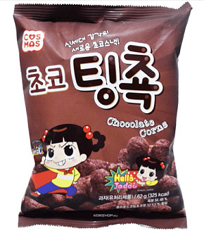 Палочки кукурузные со вкусом шоколада 26 гр.