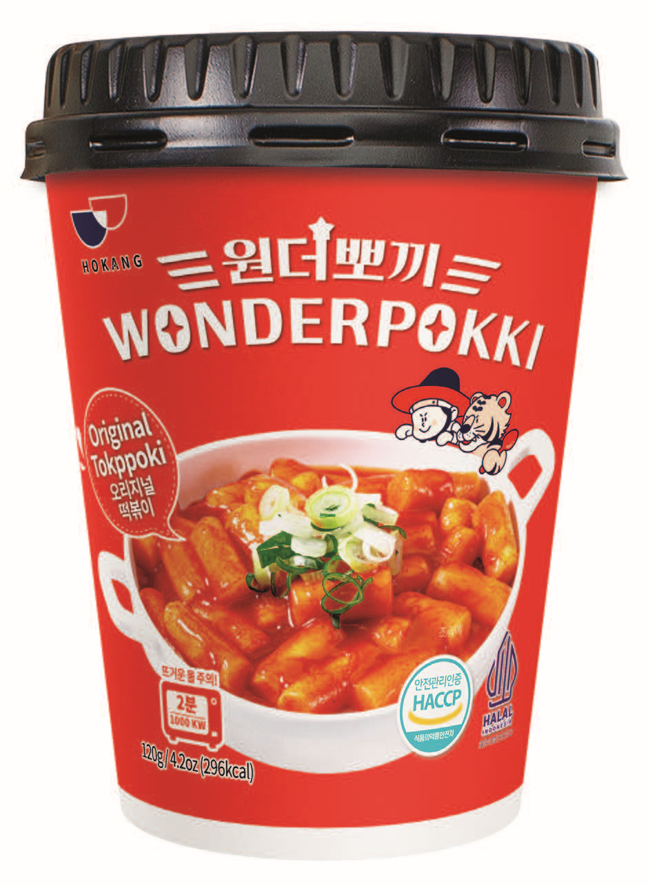 Токппоки быстрого приготовления: "Wonderpokki Original Cup"  120гр./стакан