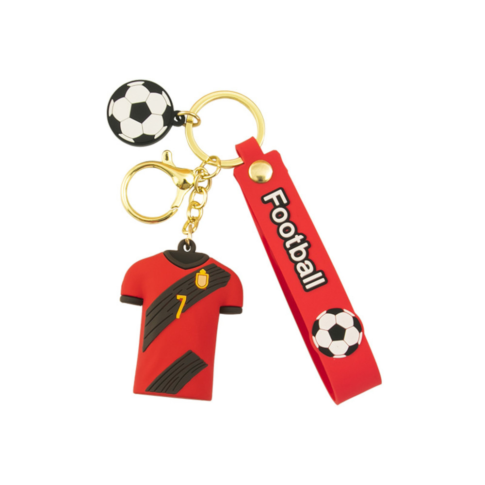 Брелок "Футболисты" ПВХ 5,8*4,3 см, ассорти