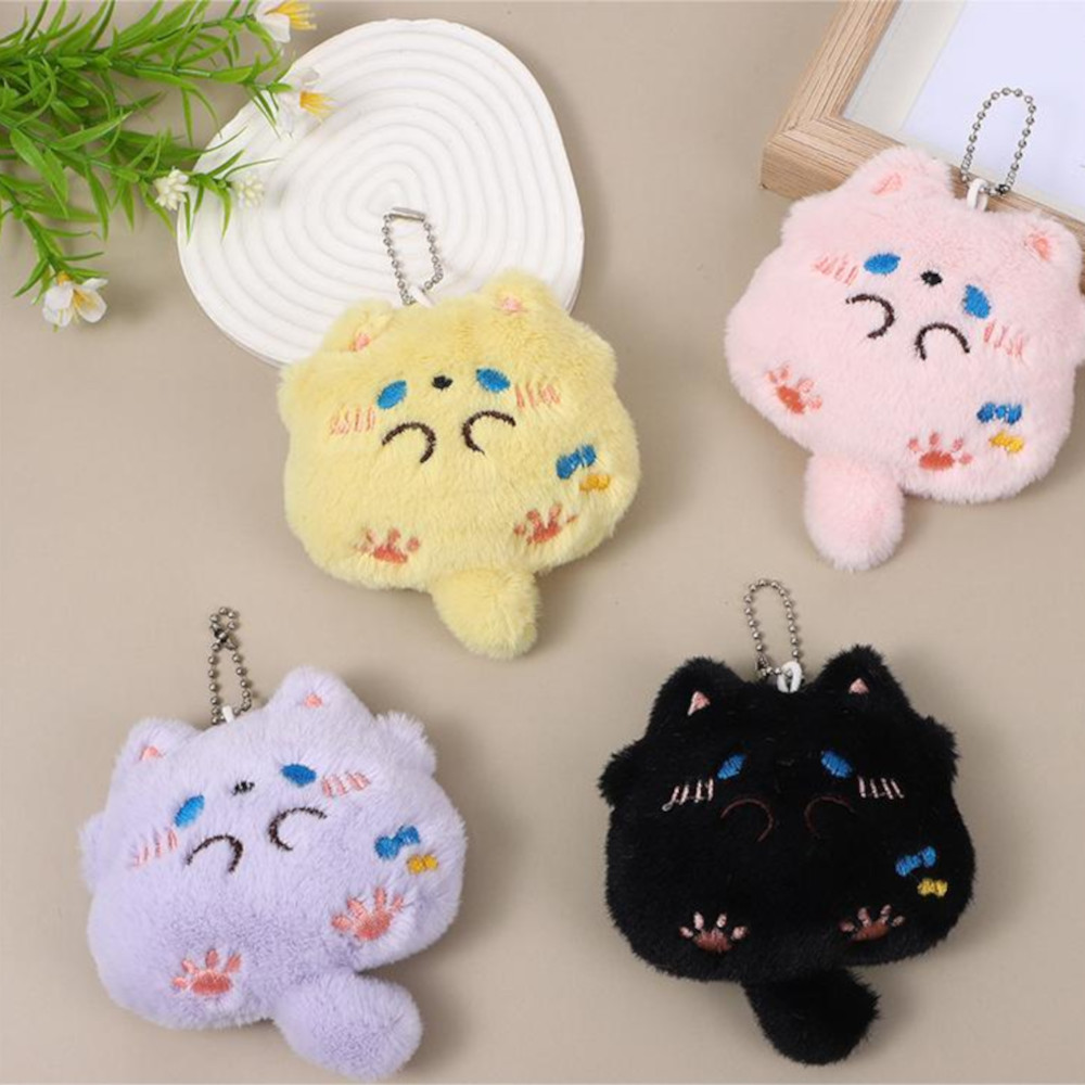 Брелок "Котики" текстиль 11*10,5 см, ассорти дизайнов