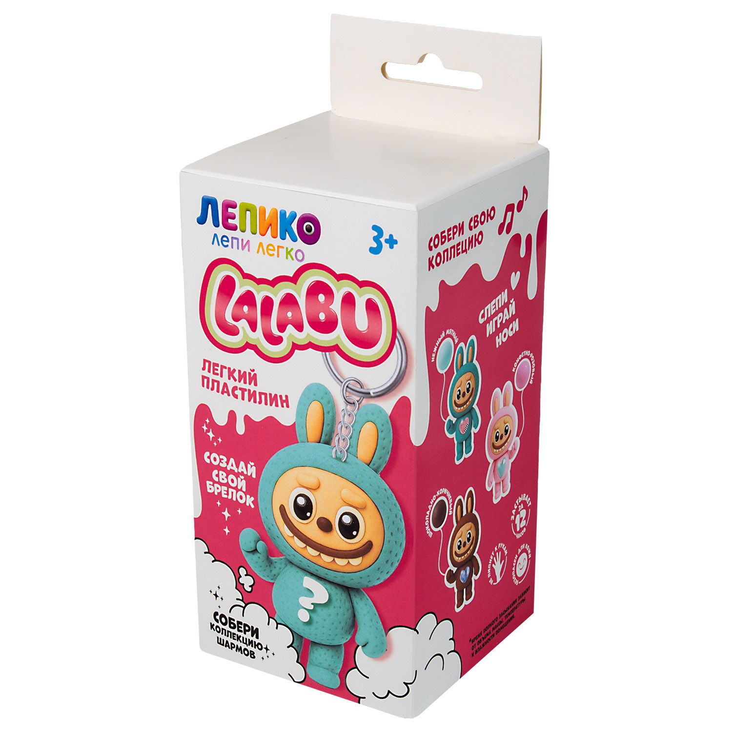 Набор для лепки легк. пластилином "Лепи Легко" LALABU 3+