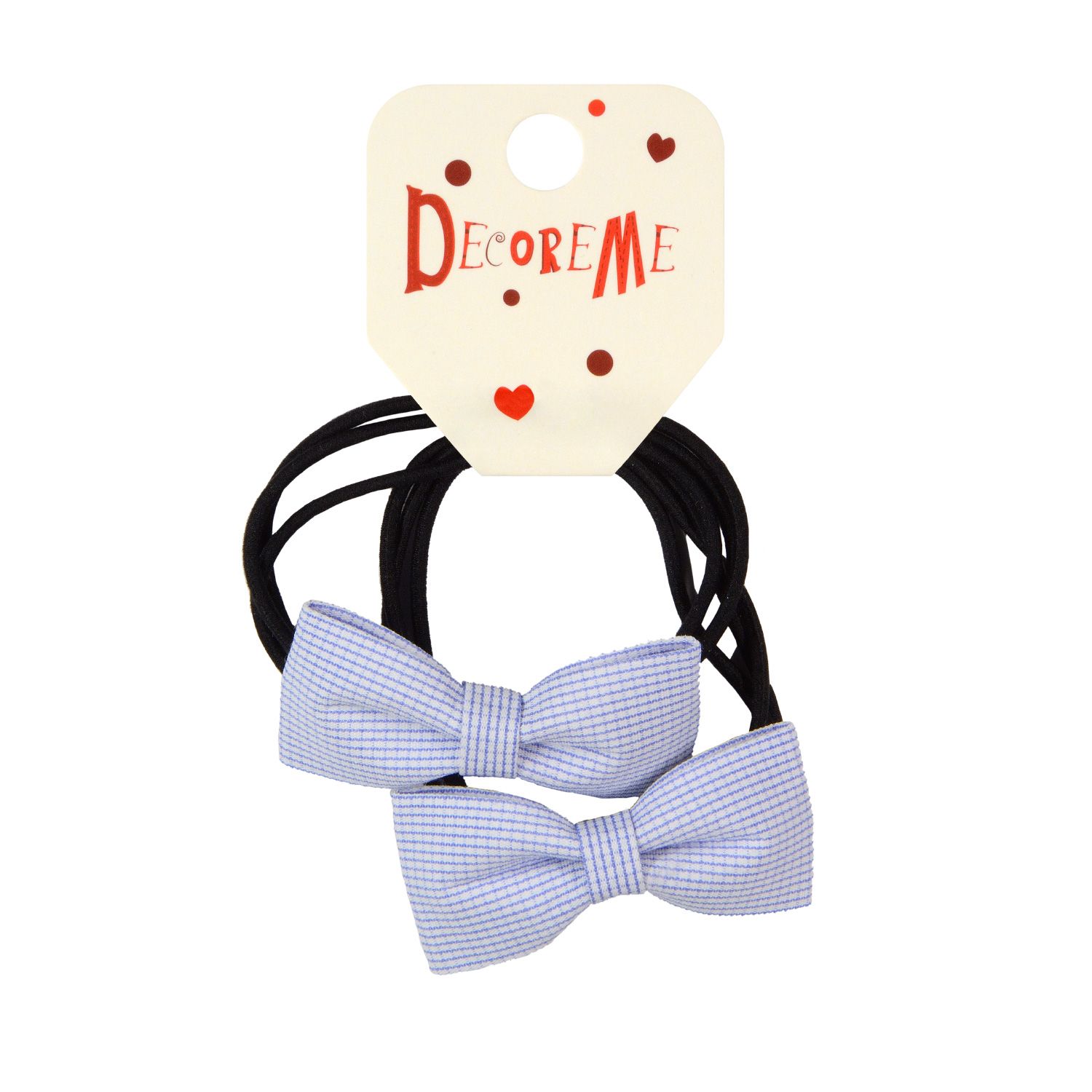 Набор резинок для волос "DecoreMe" 2шт., 2 вида