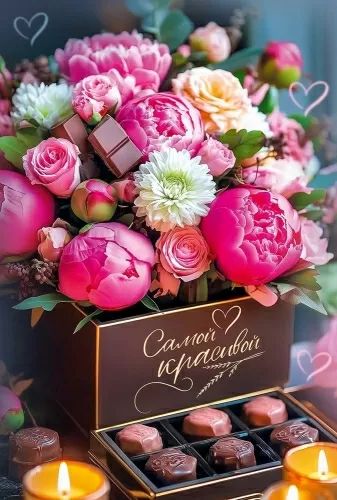 Открытка А5 "Самой красивой"