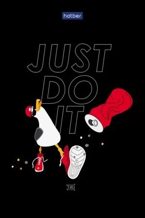 Блокнот А6  40л клеевой кор. "Приключения чайки" клетка, глянц.лам.