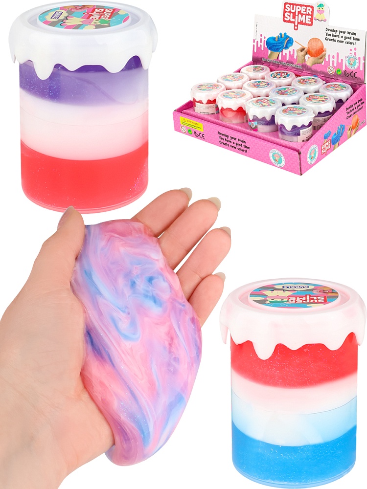 Слайм 135гр ассорти, отгрузка от 0˚C до -20˚C