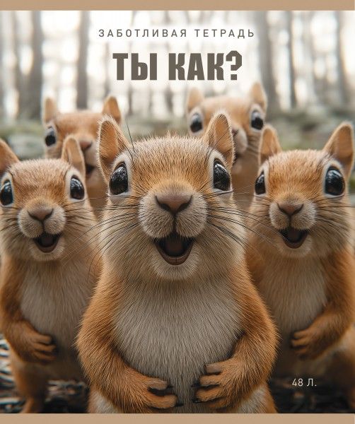 Тетрадь А5 48л кл. ПЗБМ "В смысле?" мат.лам., выб.УФ-лак, конгрев
