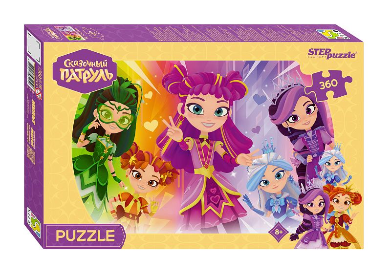 Пазлы  360 элементов 500*345мм.  "Сказочный патруль" (0+ Медиа)