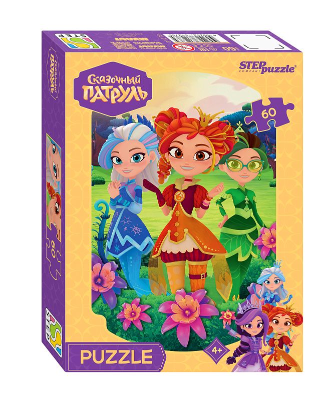 Пазлы   60 элементов  270*180мм  "Сказочный патруль" (0+ Медиа)