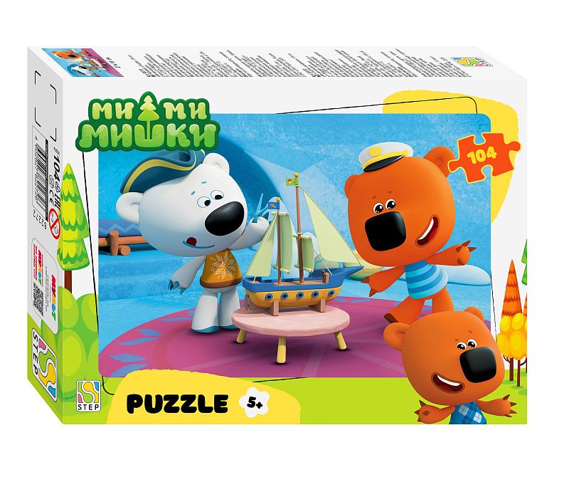 Пазлы  104 элемента  270*180мм.  "Ми-ми-мишки" (0+ Медиа)